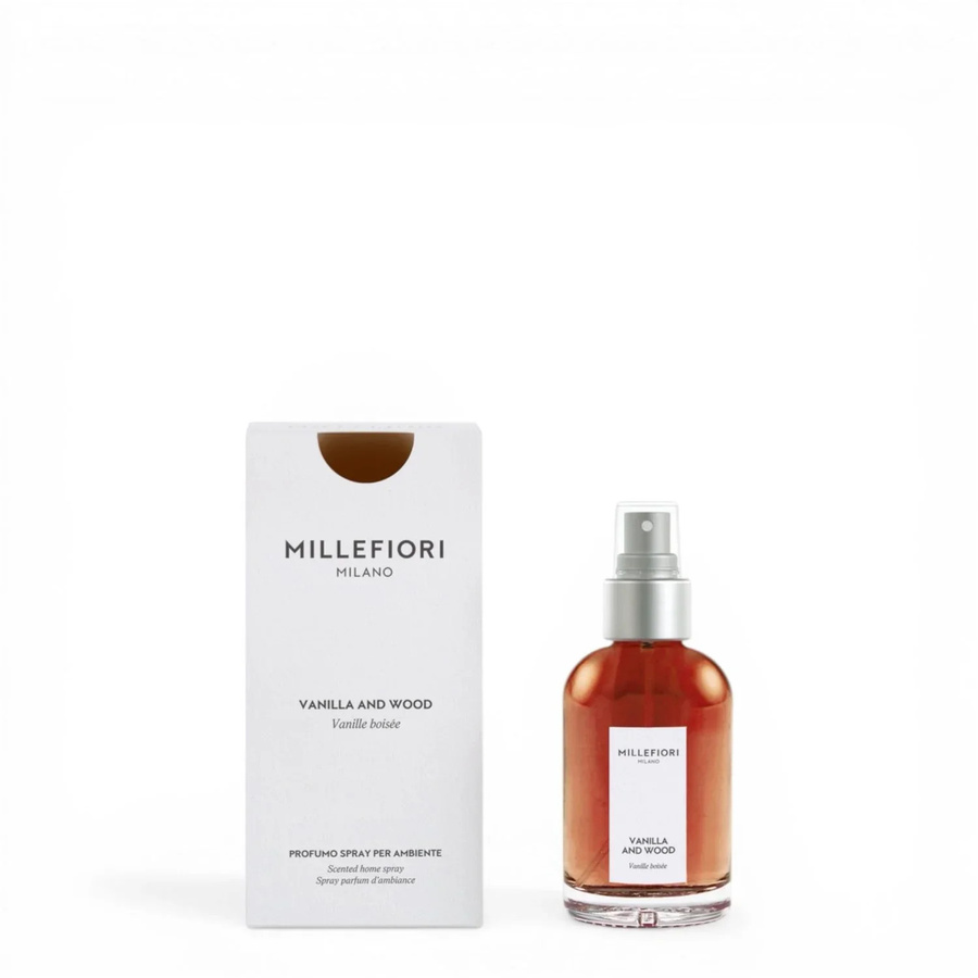 Millefiori Milano Raumspray Vanilla & Wood 100 ml - Bild 1