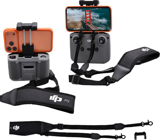 DJI Strap Lanyard für Fernbedienungen RC-N1, RC-N2, RC-N3 sowie NEO, Mini 2, Mini 3, Mini 4 Pro, Mini 5, Air 3S und Flip in Schwarz - Bild 1
