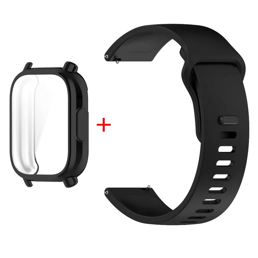 Xiaomi Smartwatch Zubehör, Silikonarmband, Redmi Watch 5, Schwarz - Bild 3