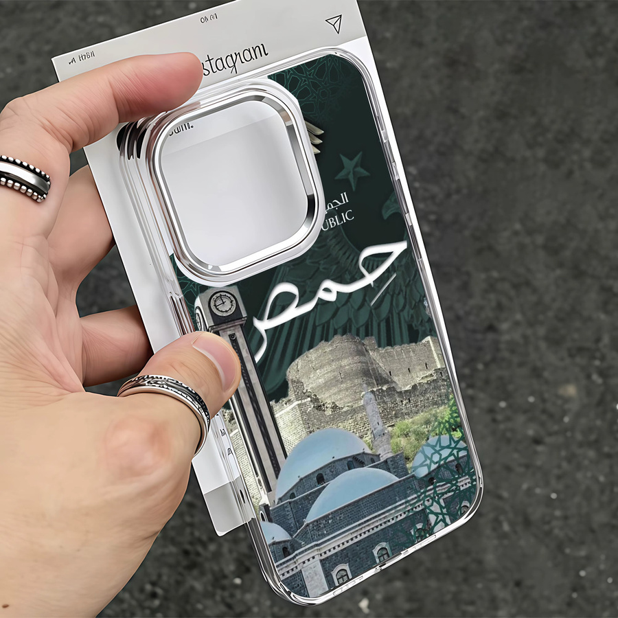 Transparente Handyhülle mit Syrien Logo für Samsung Galaxy S26 S25 S24 S23 S22 S21 S20 Note20 FE Ultra Edge Plus 4G 5G - Bild 2