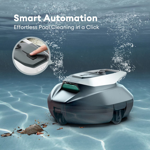 Ultenic Pooleco P10s Kabelloser Roboter-Poolreiniger mit App-Steuerung und 3 Saugmotoren für Einbaupools - Bild 1