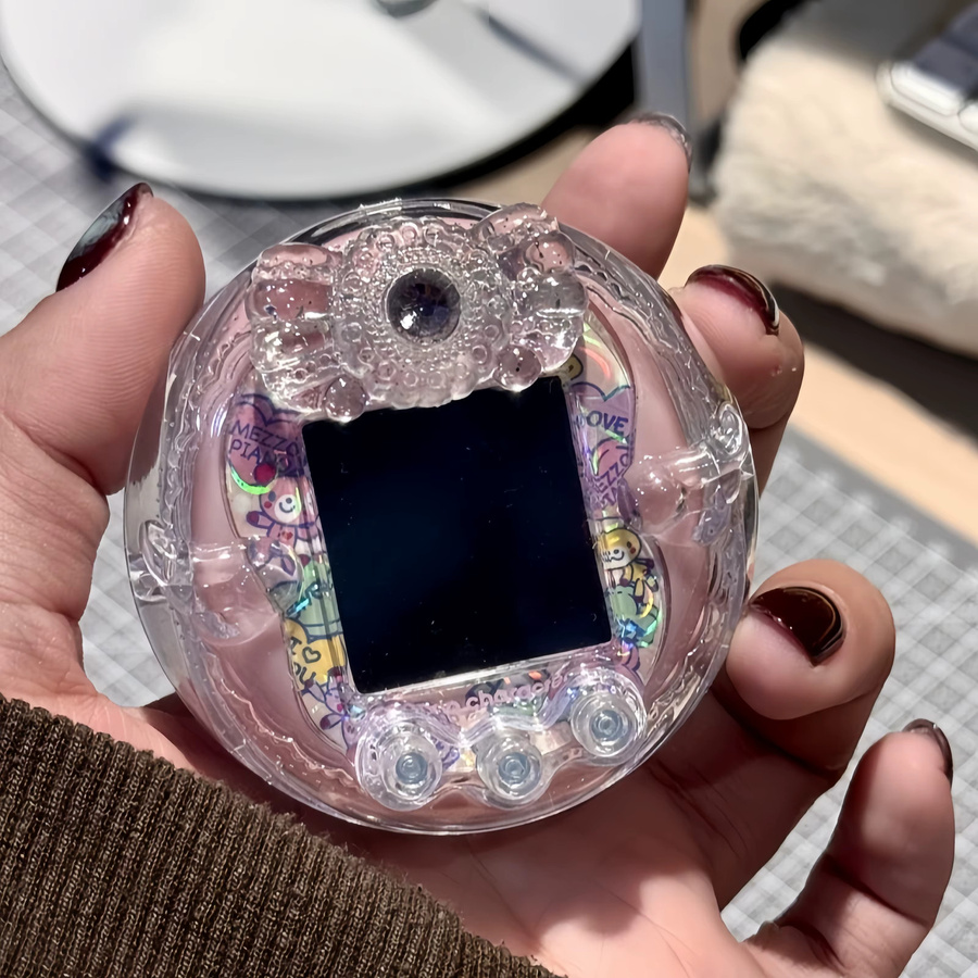 Bandai Tamagotchi Schutzhülle, Black And White Machine Paradise Happy Park - Bild 2