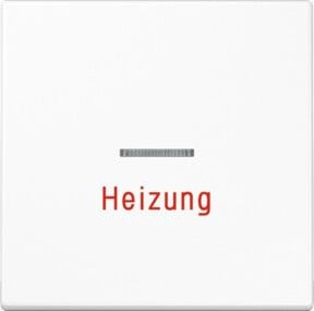 Jung Wippe für Aufsatzheizung und Notschalter passend für Kontrollschalter LS 990 H in Weiß - Bild 1