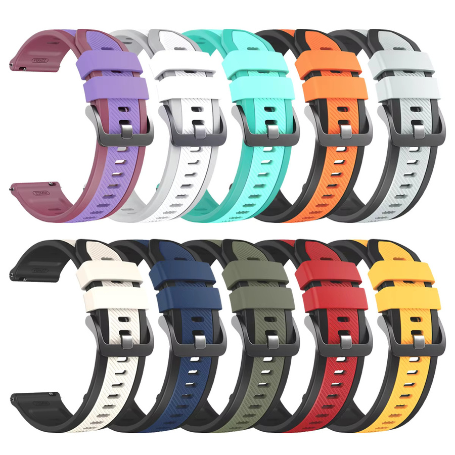 Silikonarmband, Schwarz, Unisex - Bild 3