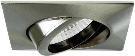 Brumberg Einbauring LED GX5.3 50W Quadratisch Weiß/Silber aus Aluminium - Bild 1