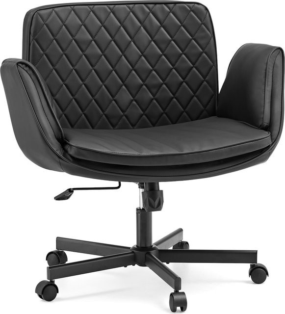 hjh LIVING Home Office Bürostuhl Criss-Cross aus Kunstleder mit abklappbaren Armlehnen - Bild 1
