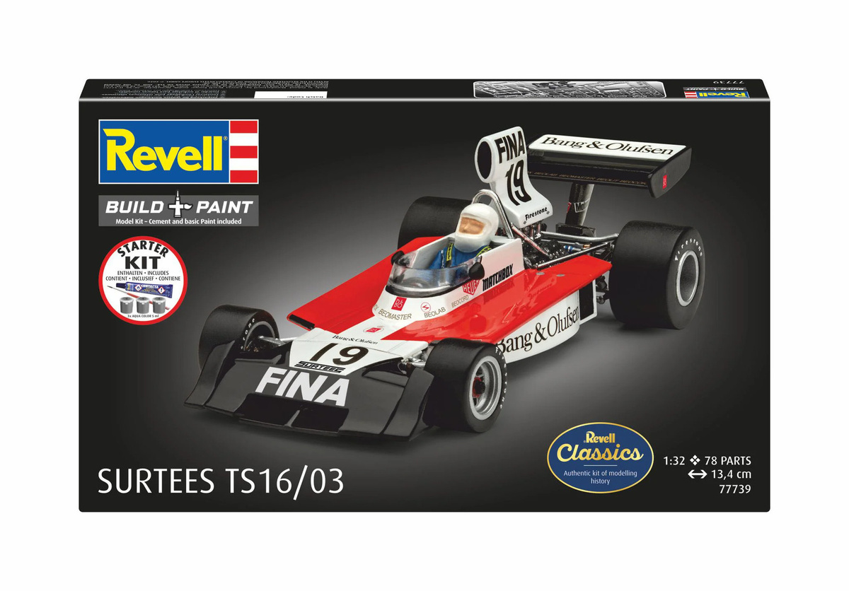 Revell Surtees TS16/03 Starter Kit Modellbausatz 1:32 - Bild 4