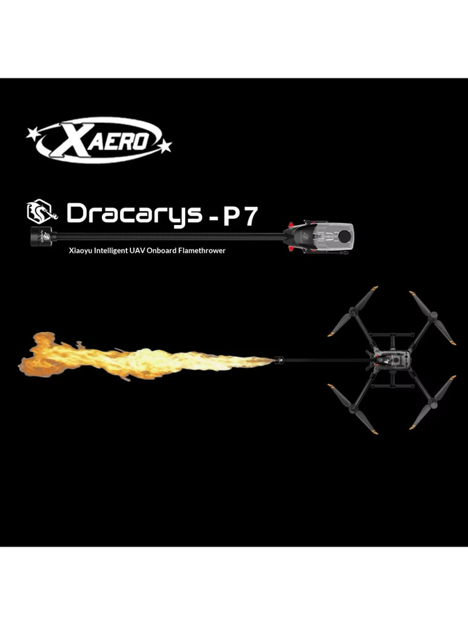 DJI Flammenwerfer Höhen-Hindernis-Reinigungswerkzeug für Stromleitungen passend für M300 und M350 Drohnen - Bild 4