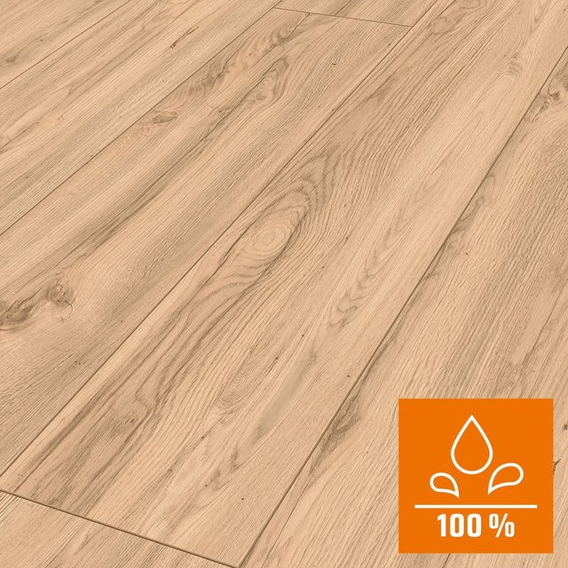 Classen Grande XXL Laminat Eiche Corfe Beige wasserfest 8 mm - Bild 1