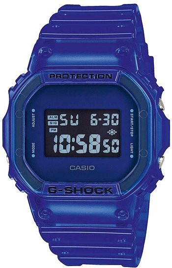 Casio G-Shock Digitaluhr, Quarz, Kunststoff, Blau, Unisex - Bild 1