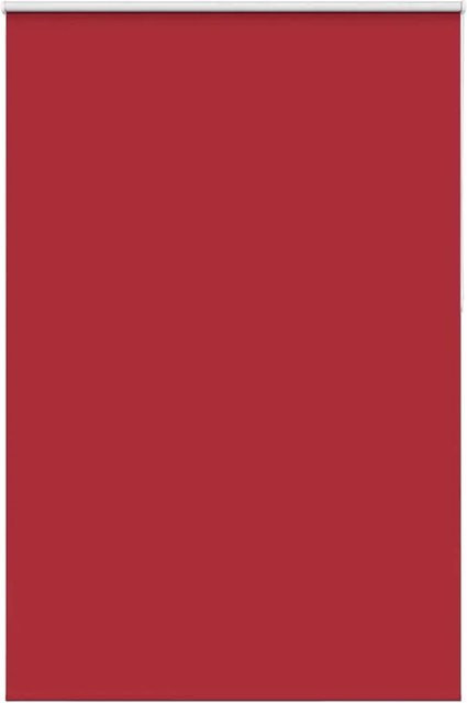 vidaXL Verdunkelungsrollo Rot aus Polyester mit Wärmedämmung, B: 155 cm, H: 230 cm - Bild 1