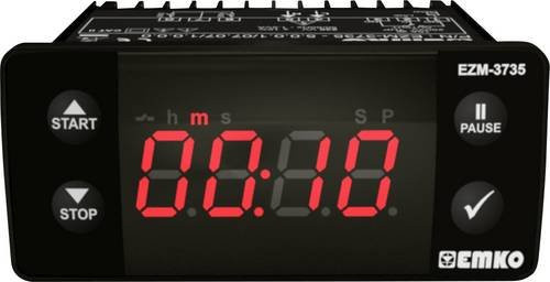 Emko Timer EZM-3735.5.00.0.1/07.07/1.0.0.0 in Schwarz - Bild 1
