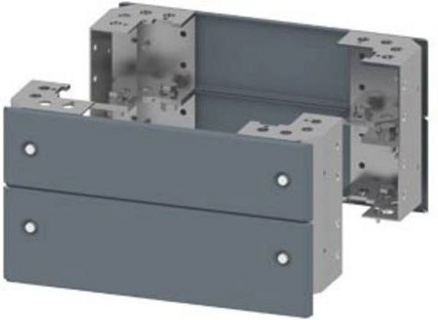 Siemens Sockelecken aus Stahl in Grün, B: 40 cm, H: 20 cm - Bild 1