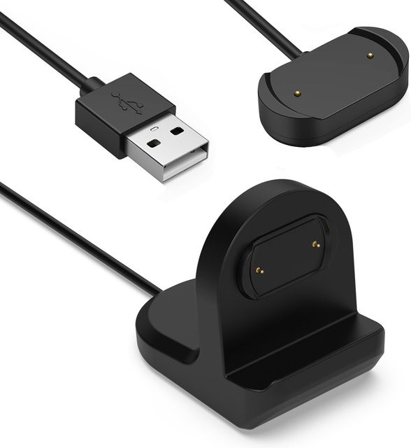 iHZCPRO Ladeständer für Amazfit T-Rex 2, GTR 4, GTS4, GTR 3 Pro, GTS 3, Weiß - Bild 1