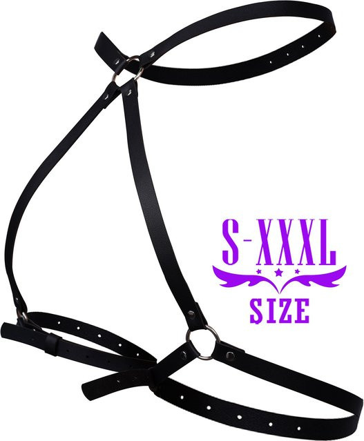 YIRAN Gürtel, Damen, Plus Size, PU-Leder, Schwarz, One Size - Bild 1