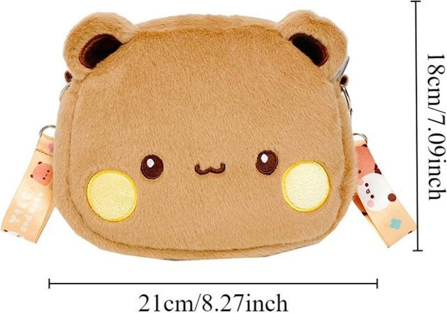Yiran Health & Beauty Panda Bär Plüsch Rucksack, Umhängetasche, ab 14 Jahren - Bild 1