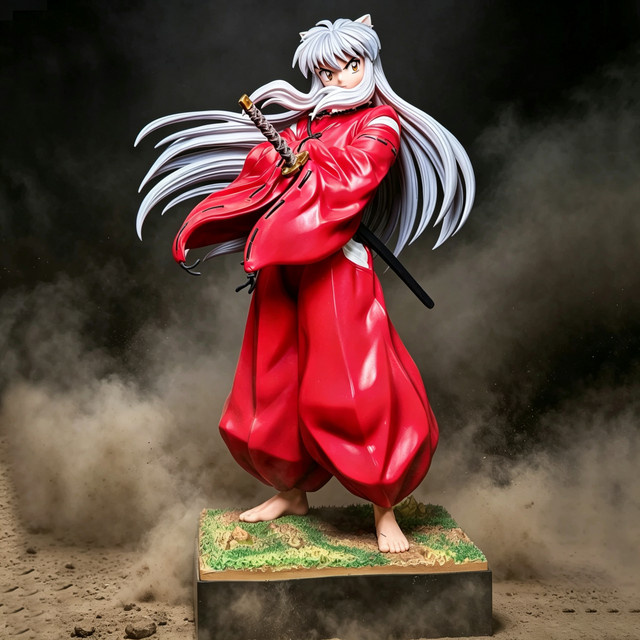 Bandai Inuyasha Figur, Anime GK Figur, Stehende Statue, 34cm - Bild 1