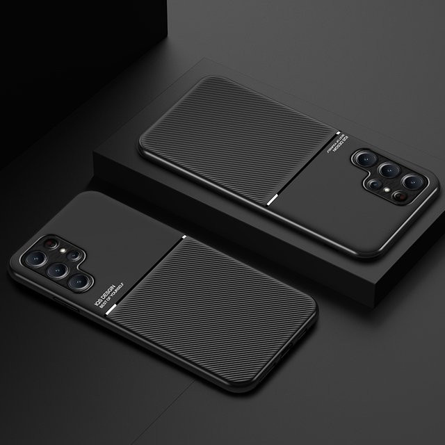 Schlanke und leichte magnetische Schutzhülle für Samsung Galaxy Modelle in Schwarz - Bild 1