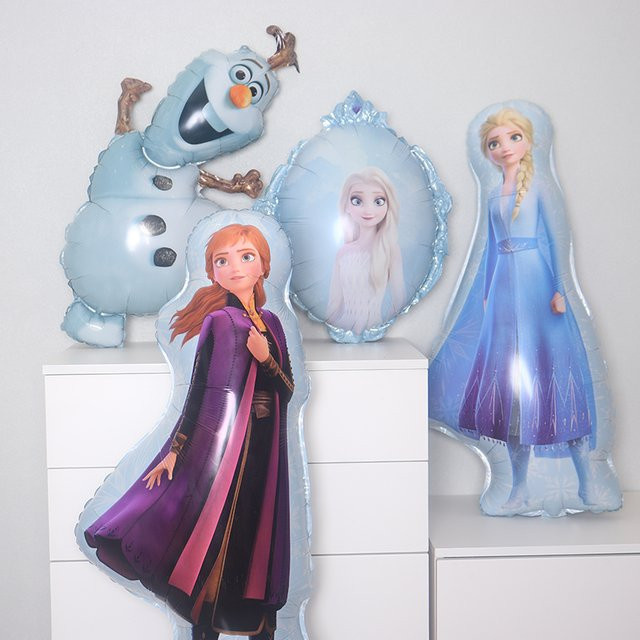 Frozen Party Aluminiumfolien-Ballons Elsa Anna Olaf für Kindergeburtstag Dekoration und Zubehör - Bild 1