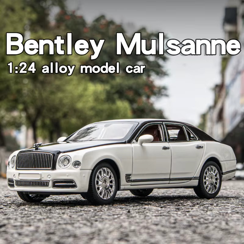 Maisto Bentley Mulsanne, Modell Auto, 1:24, Metall, Sound & Licht, ab 3 Jahren - Bild 2