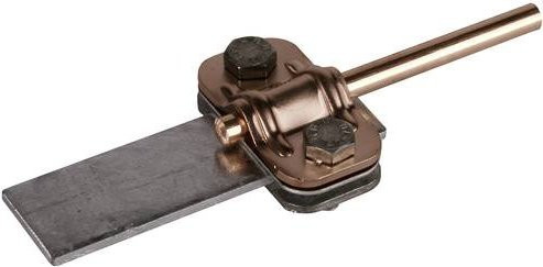 DEHN Trennklemme ZMTK 8.10 FL30 CU STTZN aus Messing in Silber - Bild 1