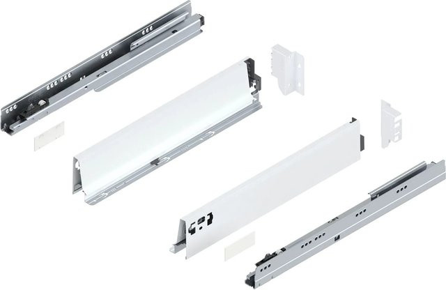 Blum Tandembox antaro M Vollauszug Blumotion Seidenweiß Tiefe: 450 mm - Bild 1