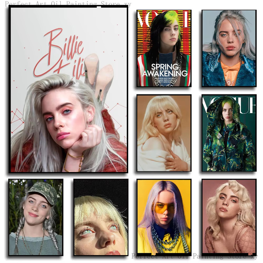 B-Billie Kunstdruck Poster für dein Wohnzimmer oder deine Bar, Hochformat, 15 x 20 cm - Bild 5