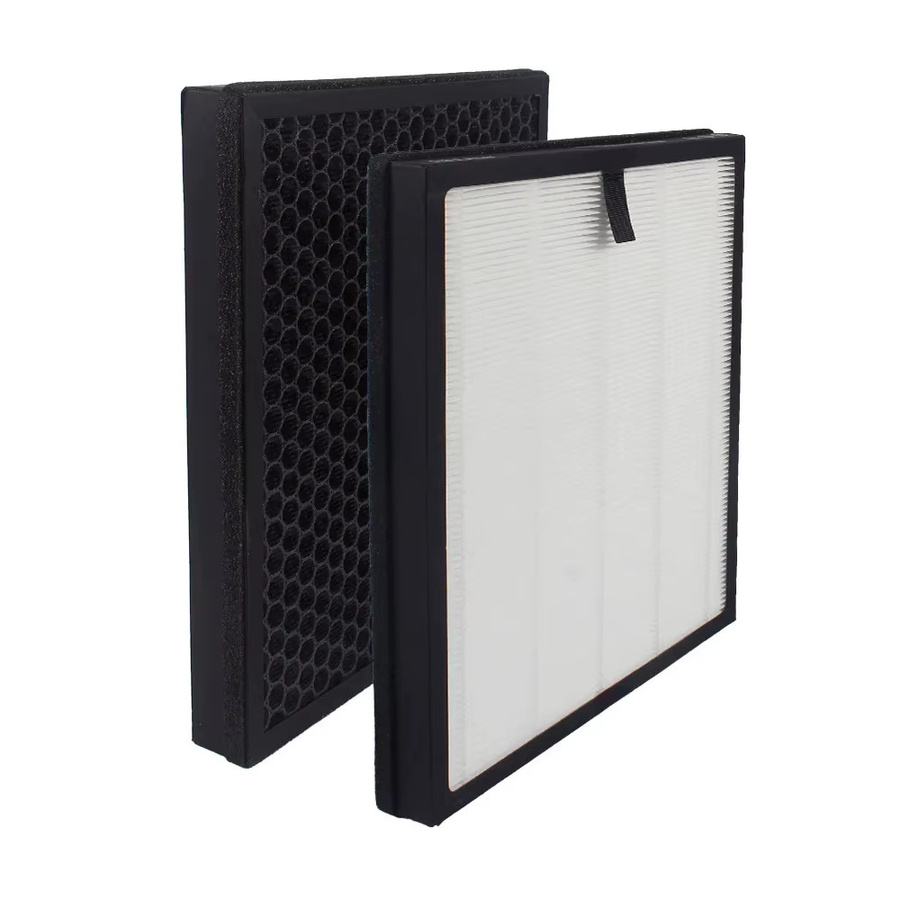 Hepa-Filter und Aktivkohlefilter-Set kompatibel mit Morento Hy4866 Luftreiniger H13 Filterelement von fowoy - Bild 5