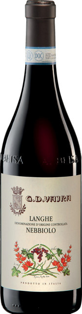 G.D. Vajra Langhe Nebbiolo 2025, Rotwein, 0,75 l - Bild 1