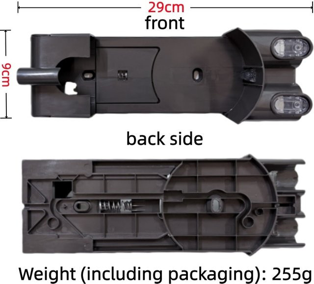 Dyson Ladestation für Staubsaugerzubehör DC35/DC59/V6 in Schwarz - Bild 1