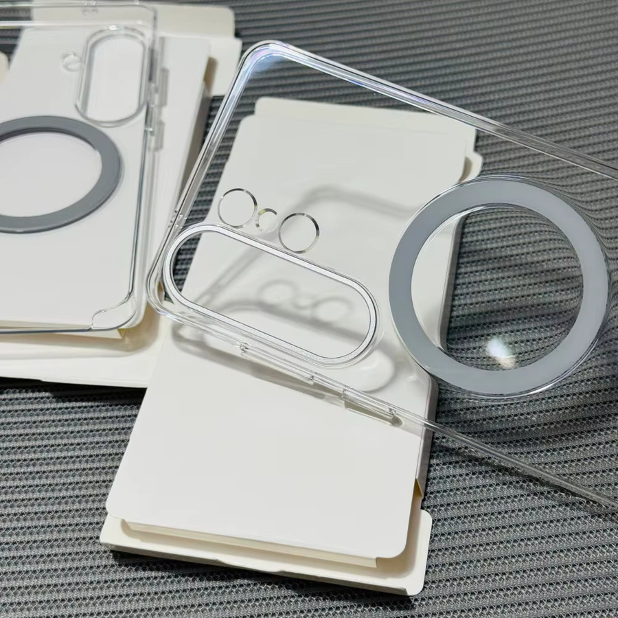 Transparente Samsung Schutzhülle für Galaxy S26 Ultra und S26 Plus mit MagSafe für magnetisches kabelloses Laden - Bild 2