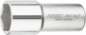 Hazet Zündkerzen-Steckschlüssel-Einsatz 880MGT in Silber, Größe 20,8 mm (13/16 Zoll), Vierkant hohl 10 mm (3/8 Zoll) - Bild 1