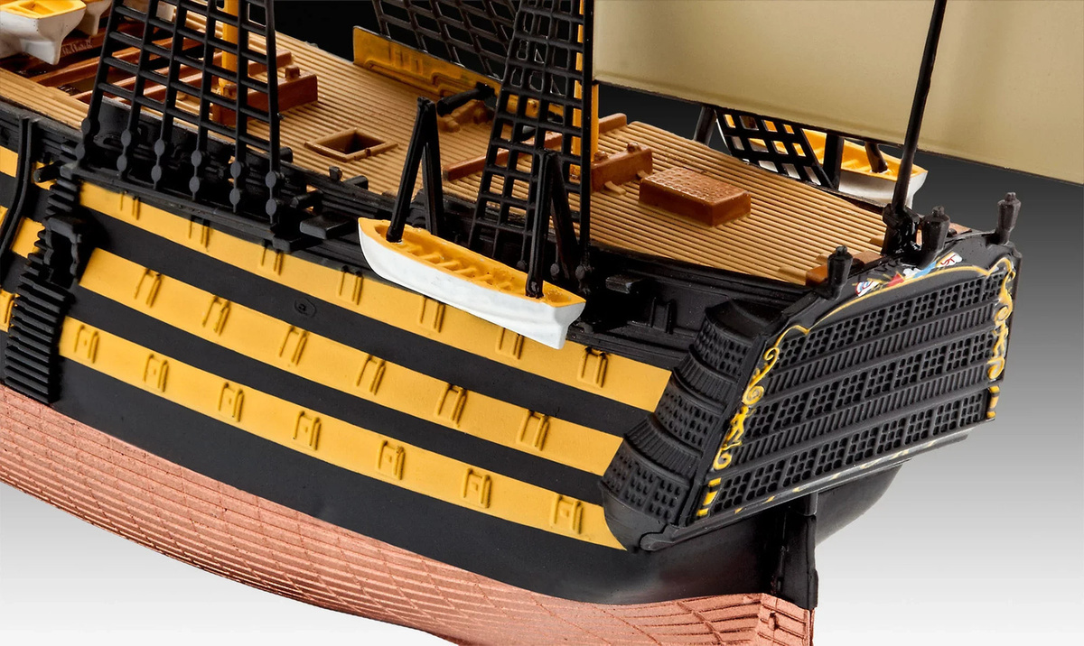 Revell HMS Victory Admiral Nelson Flagship, Modellbau, 1:225, ab 12 Jahre - Bild 3