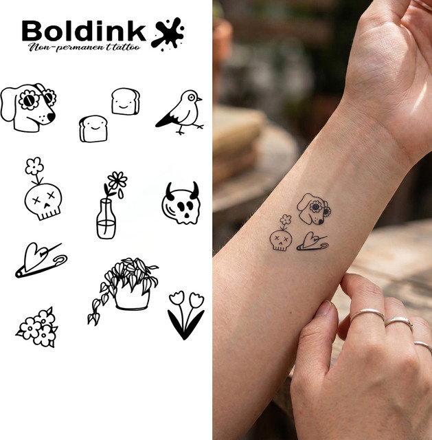 BOLDINK Tattoo-Aufkleber, Unisex - Bild 1
