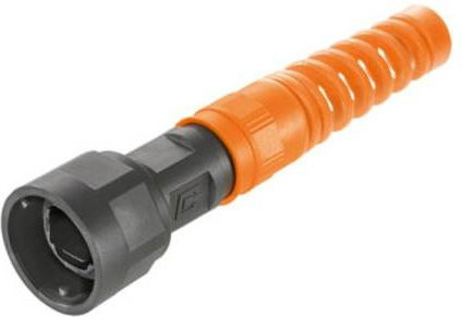 Weidmüller RJ45 Kupplungsgehäuse Sensor-/Aktor-Steckverbinder unkonfektioniert aus Kunststoff in Orange, 10 Stück - Bild 1