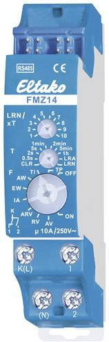 Eltako FMZ14 RS485 Aktor Rack Schaltleistung max. 2000W für DIN-Schiene in Blau - Bild 1