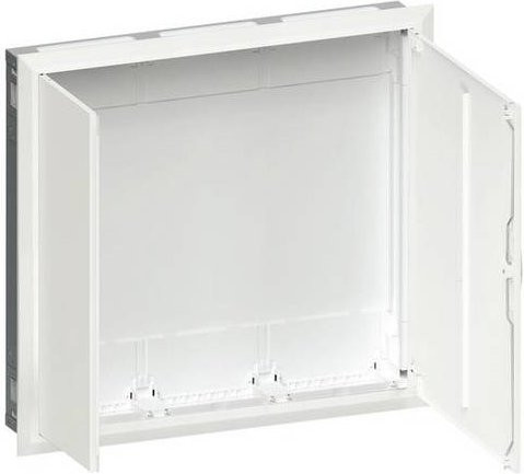 Hager FWU43D Feldverteiler in Weiß aus Stahl, Einbauvariante, B/H/T: 125,0 x 81,5 x 11,5 cm - Bild 1