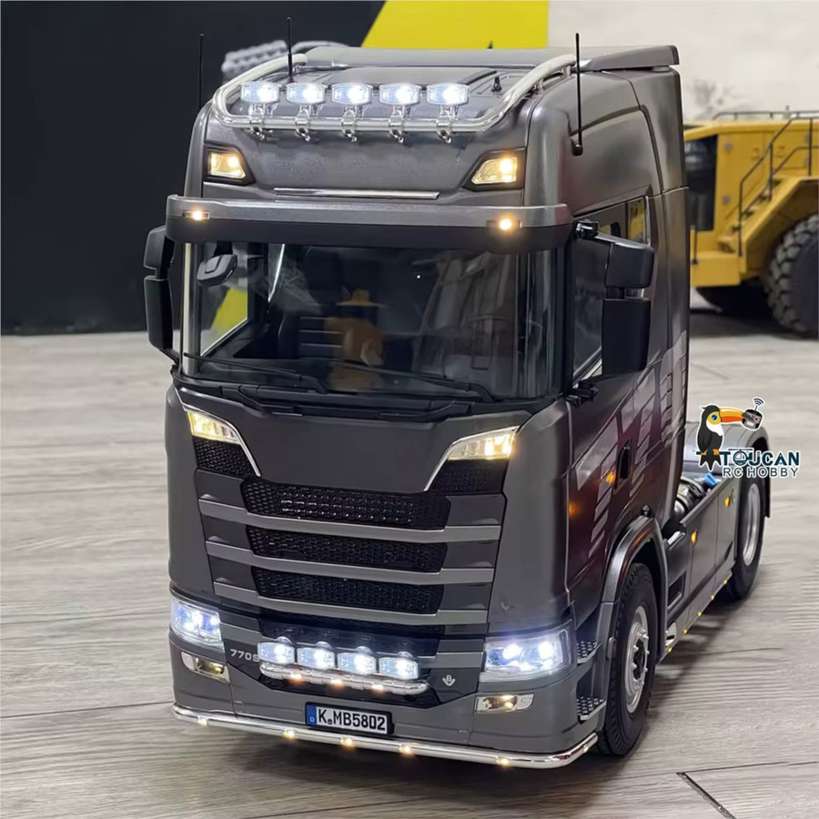 KABOLITE K770S 4*2 Metall RC Traktor-LKW, ferngesteuertes Auto, 1:14, Licht- und Soundeffekte - Bild 2