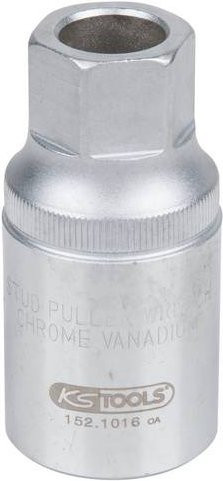 KS Tools 152.1016 Stehbolzen-Ausdreher M16 aus Chrom-Vanadium-Stahl in Silber - Bild 1