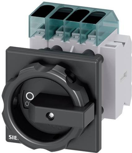 Siemens Lasttrennschalter Schwarz 4polig 25A 16mm² 1 Schließer 1 Öffner 690 V/AC 3LD31541TL51 - Bild 1