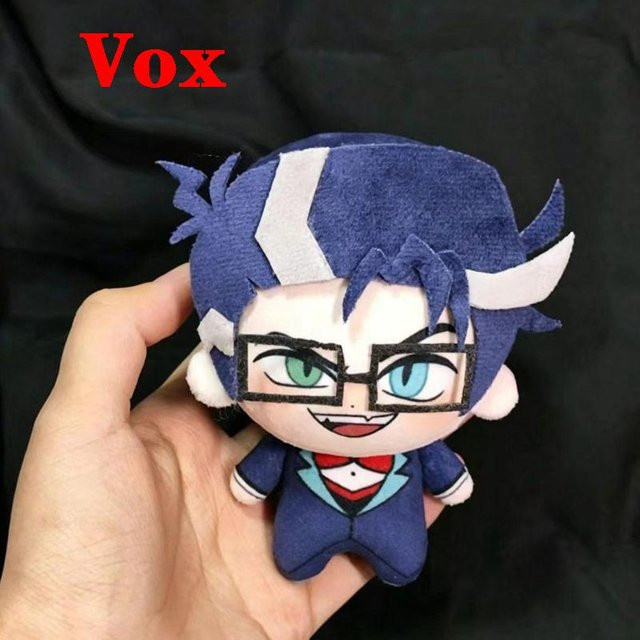 Yiran toy Hazbin Hotel Vox Alastor Plüschtiere, Schlüsselanhänger, 10cm, ab 18 Jahre - Bild 1