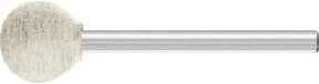 PFERD TOOLS Poliflex Schleifstift Kugelform in Weiß, Durchmesser: 10 mm, Schaft-Durchmesser: 3 mm, Bindung TX A120 - Bild 1