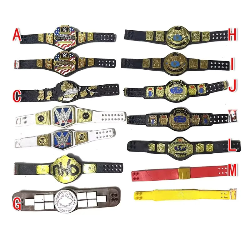 TAKU Wrestler Doll Zubehör Heavyweight League All-American Championship Gürtel für Puppe - Bild 2