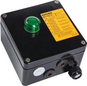 Chemelex Anschlusskasten JBU-100-E modulares System in Grün und Schwarz - Bild 1