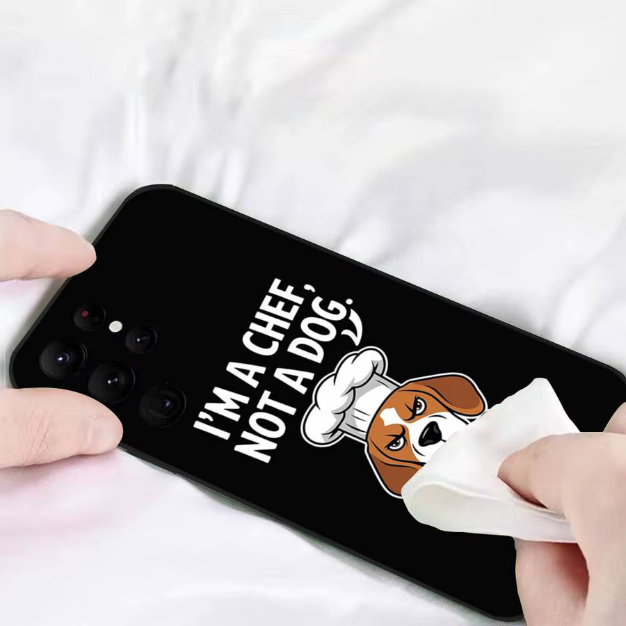 Love My Beagle Hunde Handyhülle für Samsung Galaxy S21 S22 S23 S24 S25 FE Plus Schwarz - Bild 3