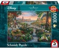 Schmidt Spiele Disney 101 Dalmatiner Puzzle Thomas Kinkade Studios Painter of Light 1000 Teile - Bild 1
