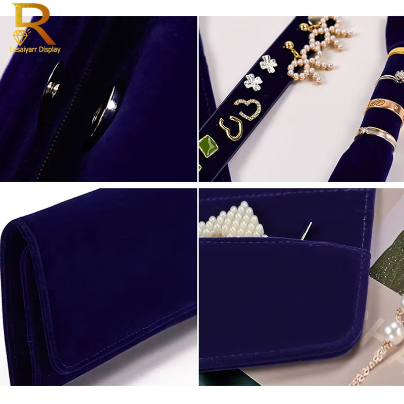 Lesaiyarr Schmucktasche Samt, Damen - Bild 3