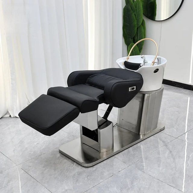 LIUXIN Professioneller Shampoo-Stuhl als verstellbare Headspa-Liege für deinen Friseursalon - Bild 1