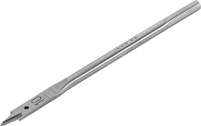 LUX-TOOLS Flachfräsbohrer in Silber mit einem Durchmesser von 10 mm - Bild 1