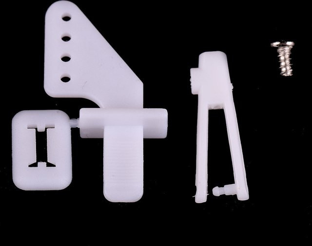 Z-SEN Großloch-Stiftverbinder und U-förmige Spannzange, 10-teiliges Set, Zubehör, Kunststoff, Weiß - Bild 1